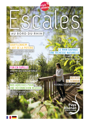 Page de couverture magazine escale 2025-2026 Page de couverture magazine escale 2025-2026