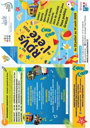 Tract - affiche RDV été 2025